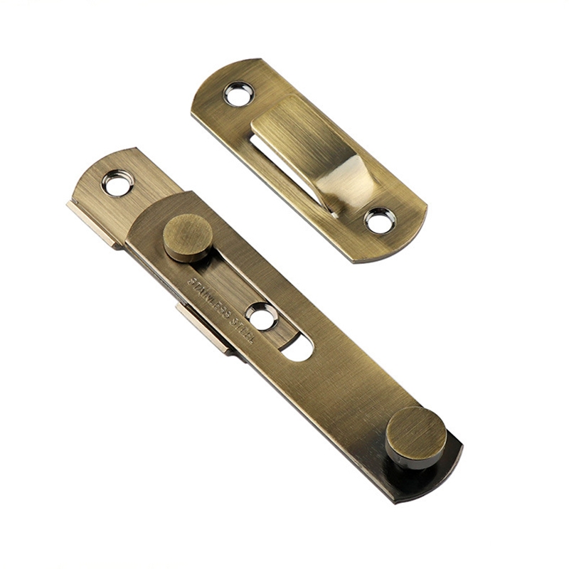Chốt cửa gạt ngang cho cửa lùa bằng thép không gỉ JNT22 66