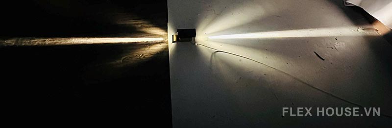 Đèn gắn tường chống nước ngoài trời 2 tia Led VNTBD105T2 11