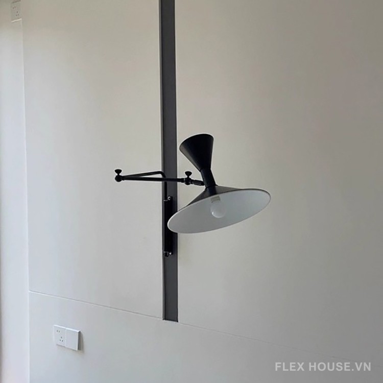Đèn gắn tường xoay hiện đại Italia cao cấp HX043 9
