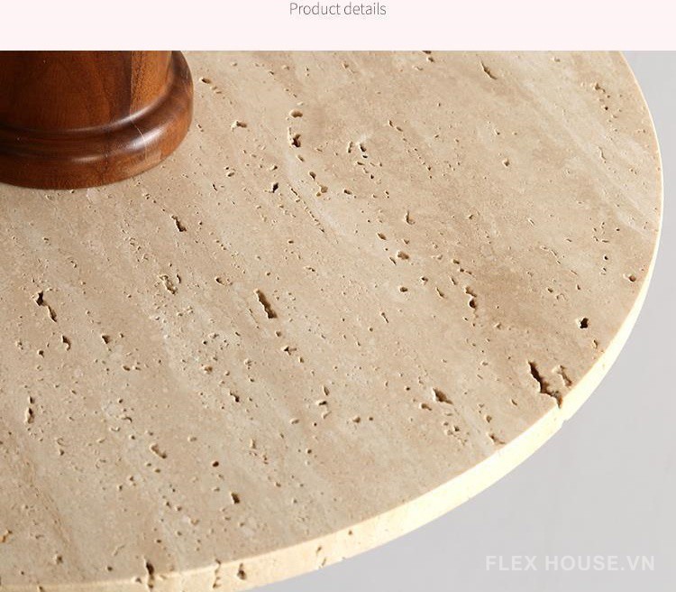 Đèn thả đá Travertine phong cách Wabi Sabi HDS0011 8