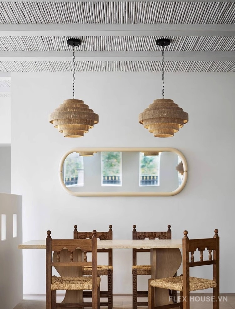 Đèn thả trần decor không gian phong cách WabiSabi SHY902 29