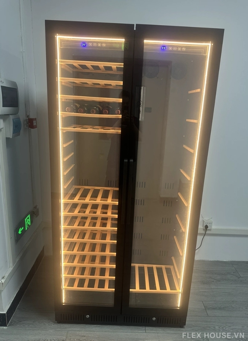 Tủ bảo quản rượu vang và trà nhiệt độ kép DW321 5 Tủ bảo quản rượu vang và trà nhiệt độ kép DW321 9