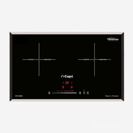 Bếp điện từ 2 vùng nấu Capri CR-669I