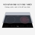 Bếp điện từ hồng ngoại 2 vùng nấu Capri CR-807HI