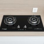 Bếp gas âm 2 vùng nấu mặt kính Capri CR-272KT