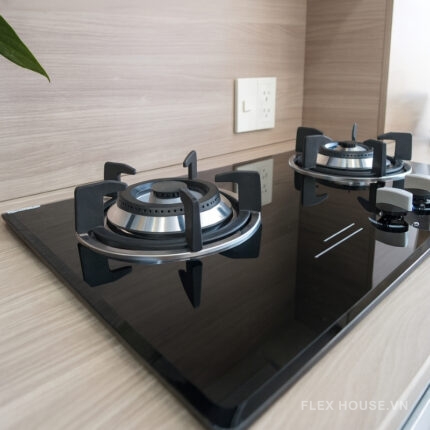 Bếp gas âm kính 2 lò cao cấp Capri CR-209KT