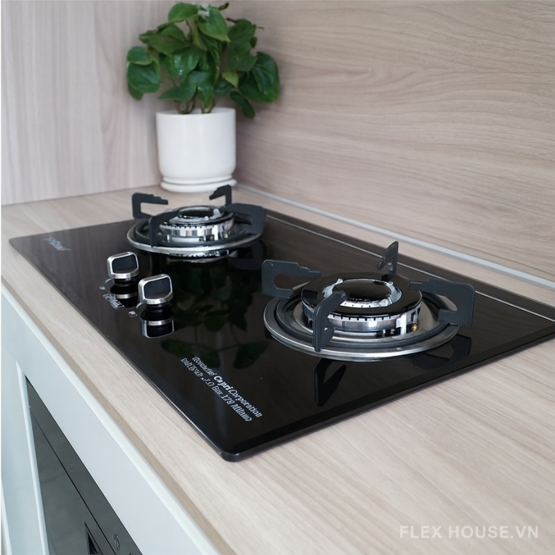 Bếp gas âm mặt kính cao cấp Capri CR-27KT