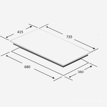 Bếp hồng ngoại đôi mặt kính Capri CR-809KT