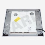 Bếp từ 3 vùng nấu viền hợp kim nhôm Aviation Shield Garis G1116 (5)