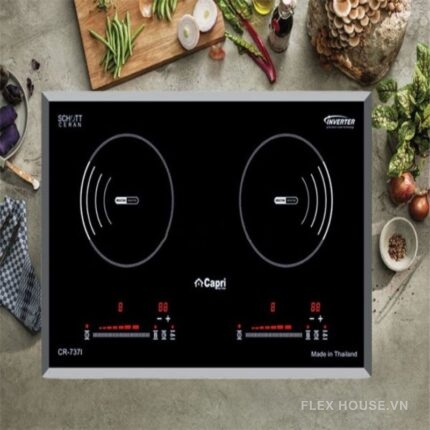 Bếp từ âm 2 vùng nấu Capri CR-737I