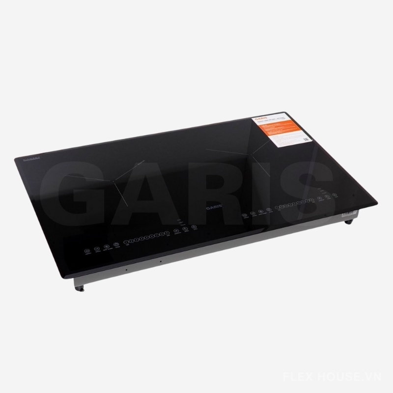 Bếp từ âm 2 vùng nấu kính vát 4 cạnh Garis G1211