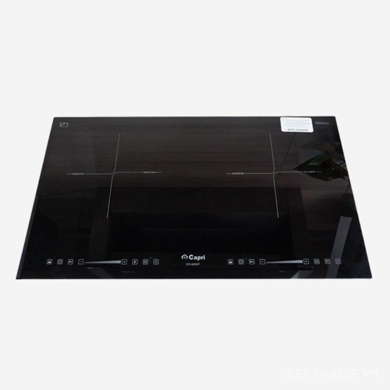 Bếp từ hồng ngoại 2 vùng nấu Capri CR-825KT