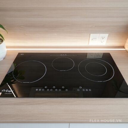 Bếp từ hồng ngoại 3 vùng nấu Capri CR-810KT