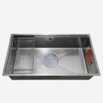 Chậu rửa 1 hố âm bàn đá Garis GS11.87D