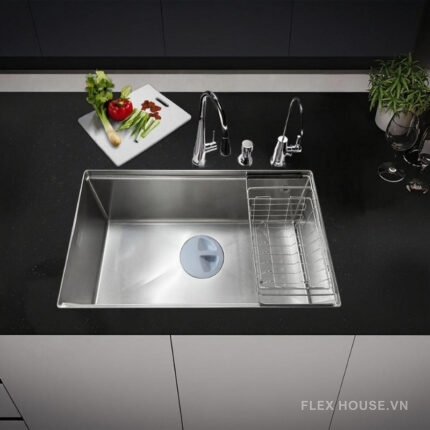 Chậu rửa 1 hố âm bàn đá Garis GS11.87D