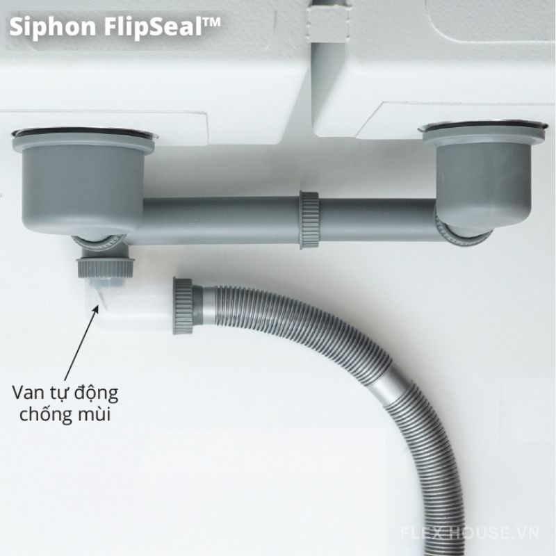 Chậu rửa âm bàn đá inox 304 Garis GS11.61D