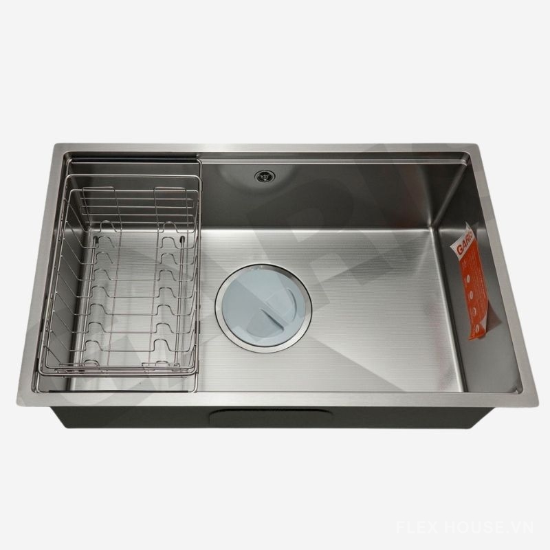 Chậu rửa bát 1 hố inox 304 Garis GS11.76D