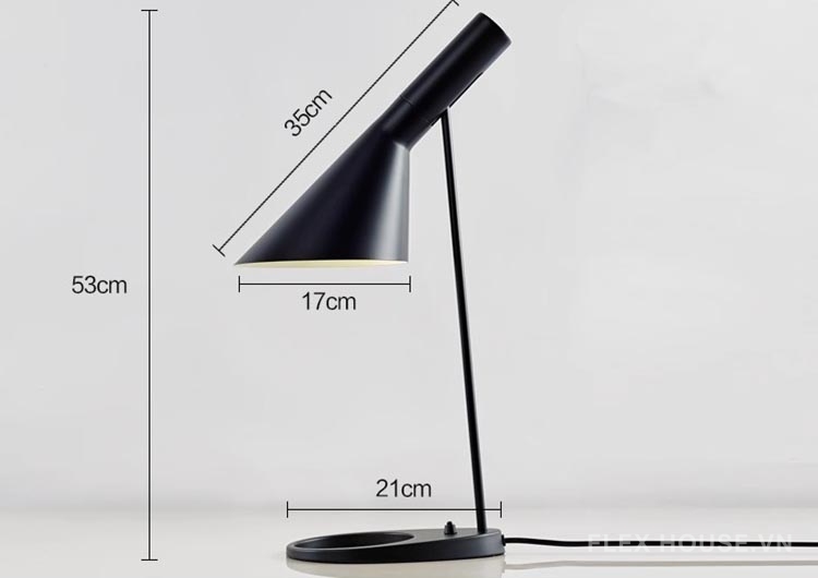 Đèn bàn tối giản thiết kế Đan Mạch MILU520 16
