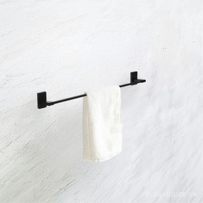 Giá treo khăn tắm 1 ngăn đồng nguyên khối Garis GBB1.R1