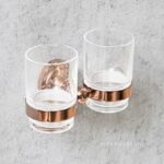 Kệ ly đôi bồn rửa mặt hiện đại Garis GBR1.F1
