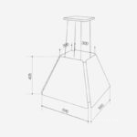 Máy Hút Mùi Treo độc lập Trianggle Island TS0640