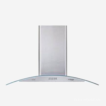 Máy hút mùi áp tường kính cong Capri CR-8930