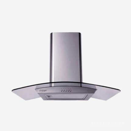 Máy hút mùi áp tường kính cong Capri CR-901H