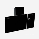 Máy hút mùi áp tường kính vát Capri CR-MC90K-L5AG4