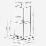 Máy hút mùi kính cong điều khiển cảm ứng G3127