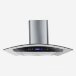 Máy hút mùi kính cong hiện đại Capri CR-648H
