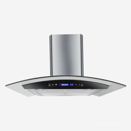 Máy hút mùi kính cong hiện đại Capri CR-648H
