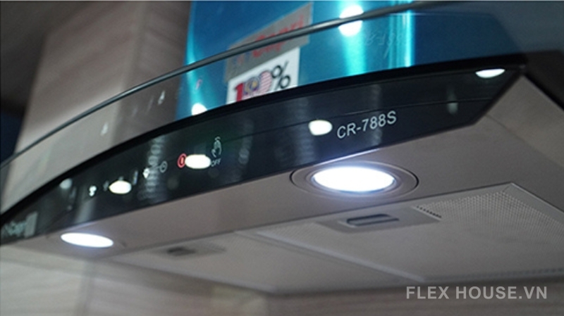 Máy hút mùi thông minh cảm ứng vẫy tay Capri CR-788S