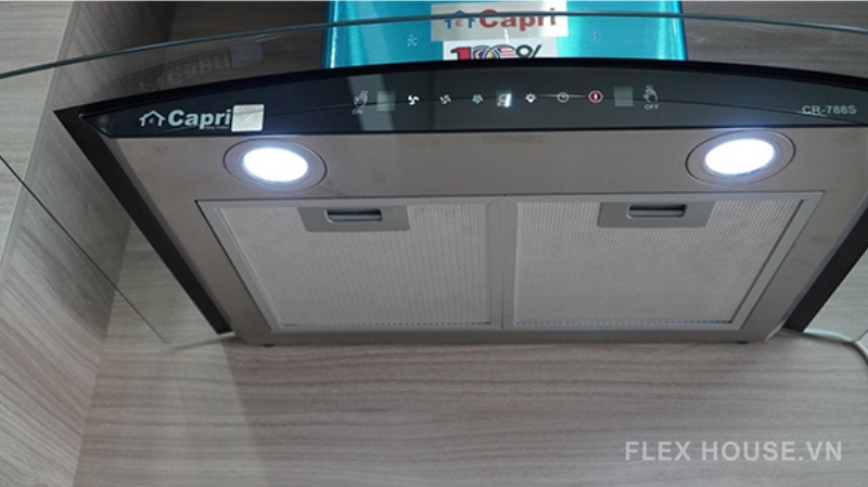 Máy hút mùi thông minh cảm ứng vẫy tay Capri CR-788S