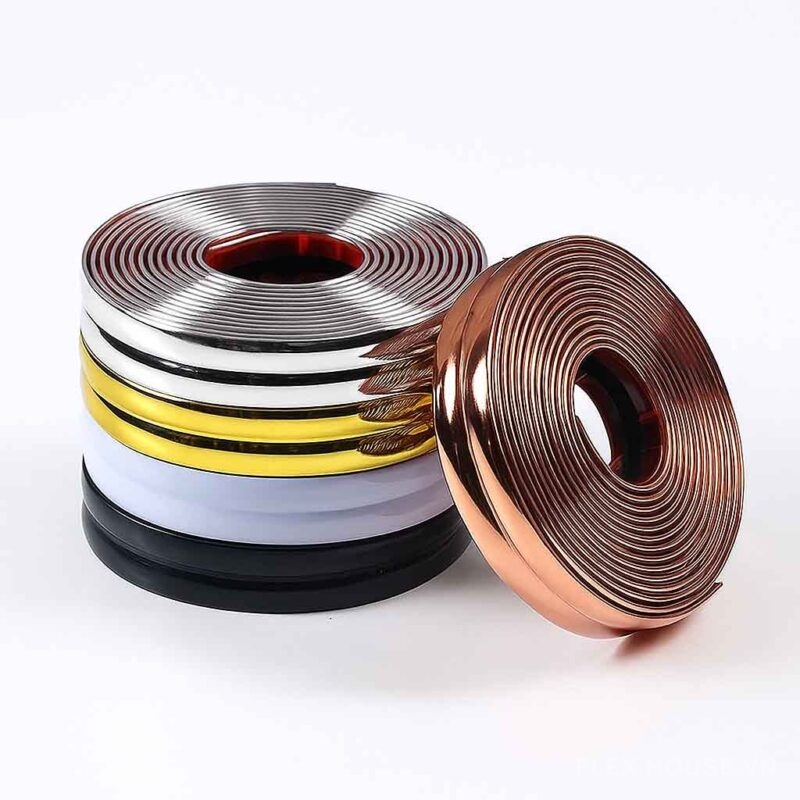 Nẹp la PVC trang trí viền gập góc XGS065 1