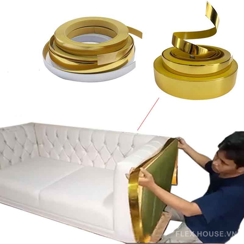 Nẹp la viền PVC dán cạnh nội thất XGS045 7