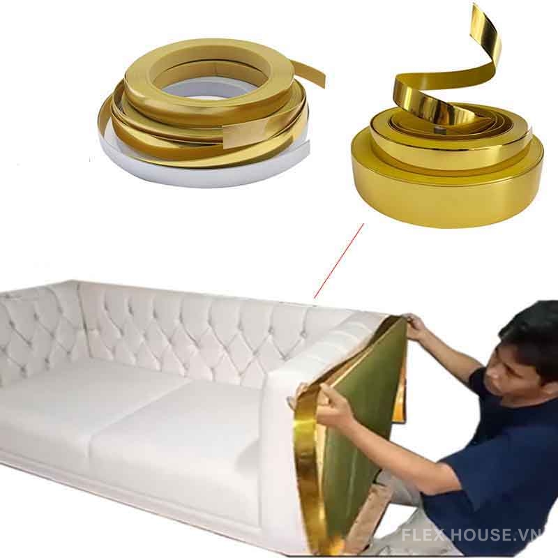 Nẹp la viền cạnh nội thất cao cấp PVC XGS050 9