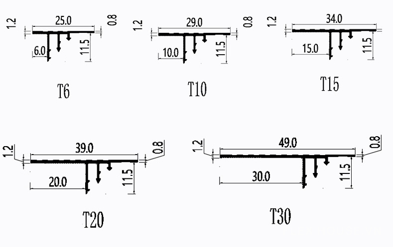 Nẹp ron trần thạch cao hợp kim nhôm GC913 13