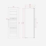 Tủ rượu vang Teka 93 chai Sommelier RVI 30097 GBK