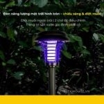 Đèn chống muỗi năng lượng mặt trời cảm biến ánh sáng XY0029