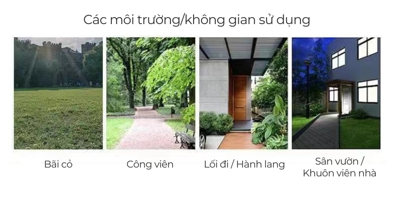 Ứng dụng Đèn chống muỗi năng lượng mặt trời cảm biến ánh sáng XY0029