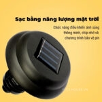 Đèn diệt muỗi tròn năng lượng mặt trời cắm đất SX9068