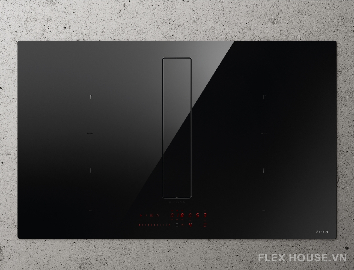 Bếp từ âm tích hợp hút mùi Elica NikolaTesla FIT XL