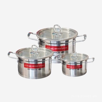 Bộ nồi Inox 304 6 món Capri CR-303