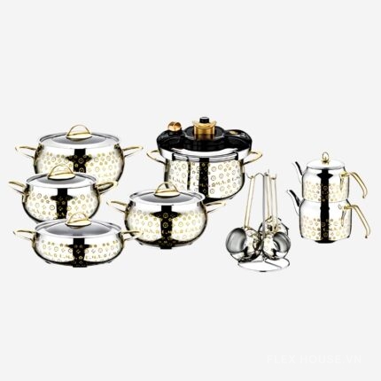 Bộ nồi cao cấp Capri WEDDING GOLD 1061