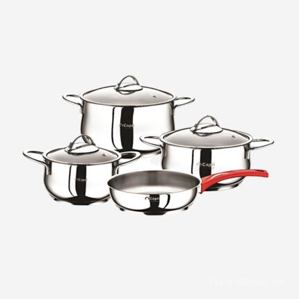 Bộ nồi chảo classic inox 304 Capri 1032.2003