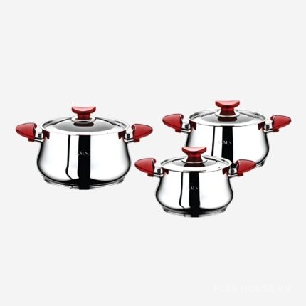 Bộ nồi inox 304 Capri Orbit Model 1005/3