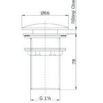 Bộ xả nhấn cho Lavobo TOTO T6JV2N