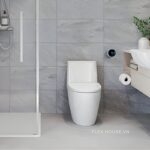 Bồn cầu 1 khối xả cảm ứng Inax ACT-902VN