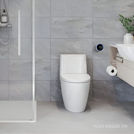 Bồn cầu 1 khối xả cảm ứng Inax ACT-902VN