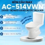 Bồn cầu 2 khối nắp đóng êm Inax AC-514VAN